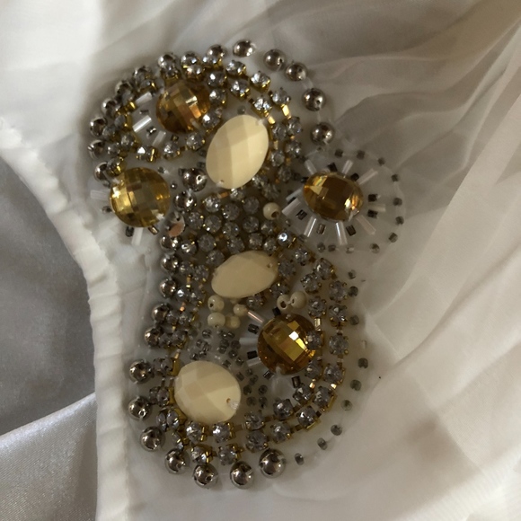 Arden B - One Shoulder Dress (White) - Picture 5 of 7